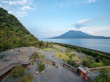仙巌園（せんがんえん）　※株式会社島津興業 景色良し・雰囲気良しの社員食堂◎
16時には退勤♪夕食の支度などにも間に合います！
家事と両立したい主婦（夫）さん活躍中★