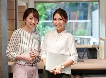 少人数の事務所です。
皆さん気さくで面倒見の良い方ばかり◎
緊張せずリラックスして、困った時はいつでも頼ってくださいね!