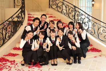 湘南鎌倉クリスタルホテル 未経験スタートの先輩もたくさん！
困ったことやピンチにはすぐに
フォローしてくれます◎