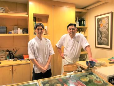 鮨処ひし田 落ち着いた"和"の空間で
一緒に働きませんか？