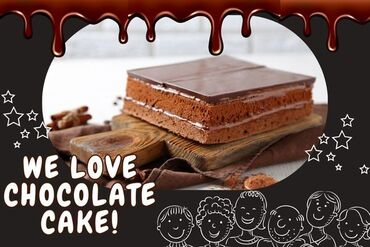 みんな大好き♪チョコレートケーキ販売☆