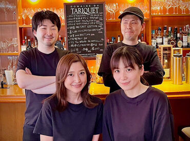イル バッカ 未経験でも、飲食に興味がある方ならどんな方でもOK！
お客様との距離が近く、常連さんとの会話も楽しめます♪