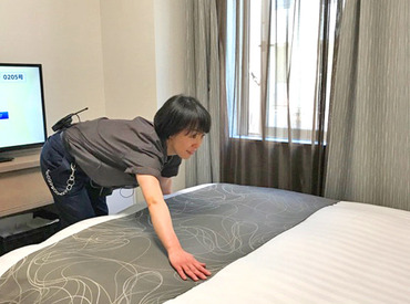 4月に松本駅近くにオープンした新しいホテルでの清掃です！