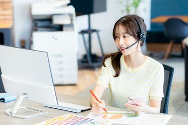 株式会社セイノースタッフサービス　※勤務地：中央区 髪・ネイル・ピアスなど
オシャレ自由で自分らしく働ける＊
＼安心の受電のみ／
商品の注文受付のみで
超簡単＆未経験で全然OK！