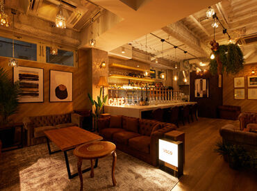 YOLO cafe＆shisha　赤坂店　※2025年3月オープン <3月にオープンしました！>
バイト先でお友達を作りたい人にもピッタリ♪共通点も見つかるカモ?!