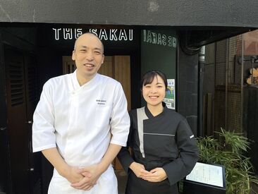 THE SAKAI Tokyo 女性社員も多数活躍中♪
”飲食店では珍しく髪色も自由です”
1日4h～で無理なく続けられます！