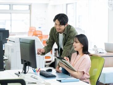 株式会社エコー　本社 ＜平日のみ＆夕方までのお仕事＞
「PC関連のお仕事でスキルを身に着けたい！」
そういった前向きな方、大歓迎◎