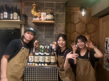 20～30代フリーター活躍中!!

池袋駅9番出口から徒歩30秒★
イナズママークが目印の
オシャレな“映え居酒屋”です!!