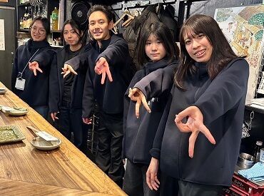 寿司炉端喜多郎寿し　道具屋筋横丁店　 ▲2024年2月に難波にNEW　OPEN！
オープニングのフレッシュな環境で働けるのは…今ダケ★