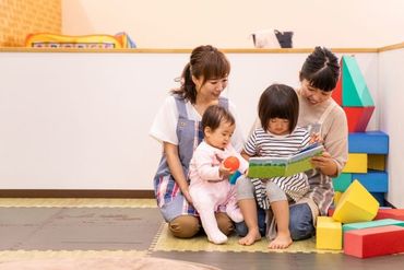 グローワーズジャパン株式会社　［溝の口エリア］ 子ども達のパワーに圧倒されることもありますが、充実感◎
園児のどんな表情も可愛く、毎回驚きと学びの連続！
※写真はイメージ