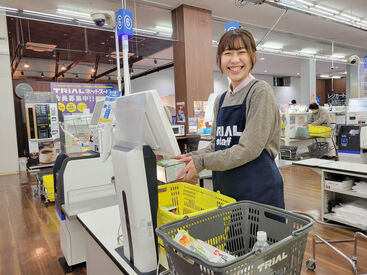 スーパーセンタートライアル　名古屋茶屋店 トライアルのスタッフ大募集★
未経験～経験者まで大歓迎！
世代問わず活躍できるお仕事です！