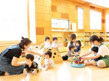株式会社トットメイト　勤務地：院内託児施設 すくすく保育園 スタッフが働きやすいようサポート体制が充実しています◎