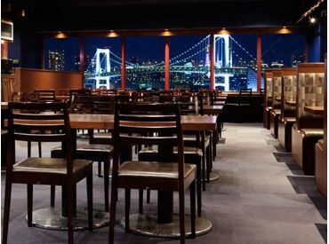 レッドロブスターお台場店 ◆社割20％OFFあり◆未経験者も多数活躍！
海辺のリゾートレストランがコンセプト＊
非日常の雰囲気を味わえるお店です♪