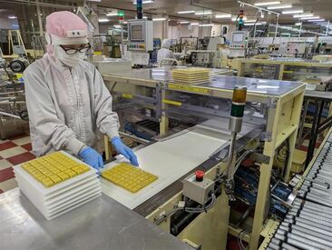 「新しい事に挑戦したい」
そんな方も必見★
誰もが知るチロルチョコレートを
あなたの手で生み出そう！
