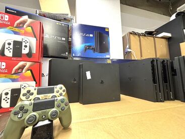 長く続けられるお仕事を探している方にオススメ！
レアなゲーム機に出会えたり…
好きなコトを仕事にできるチャンス☆