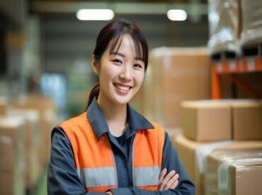 ＼日払いOK／
★日用品の倉庫内作業★
DVD・本・玩具など、軽い商品のみ♪