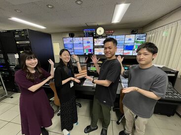 沖縄テレビ放送株式会社 ★20代スタッフ活躍中！
歳が近いスタッフが多いので、わからないことなんでも聞けちゃいます♪