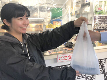 ベルーナドームで働くレアバイト♪
試合やイベントを身近に感じながら働ける特別なお仕事です！
