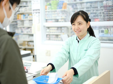 スギ薬局グループ 在宅調剤センター東日暮里店（ＭＣ） 自然と薬のことも詳しくなっていきます。
子供や家族の薬選びなど家庭でもその知識が参考になるかも！