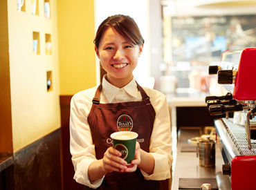 タリーズコーヒー　フジグラン松山店 ＼なんといってもオシャレな空間／
コーヒーの香りただようシックな店内で
自然体のあなたで働けます◎