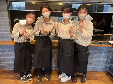 ぼてこ　勝川店 店内はきれいで働きやすいです◎
シフトもプライベートと両立できるように
出来る限りの対応をしてます♪