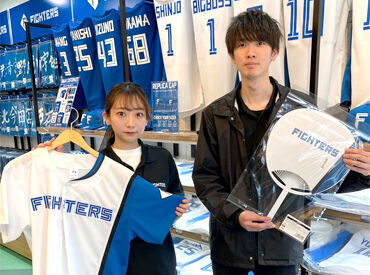 株式会社ヒト・コミュニケーションズ　北海道支社/01oa1o241107fbk2 店内のディスプレイ・レイアウト・イベント企画などを考案する機会も♪
野球に詳しくなくても、楽しみながら働けます！