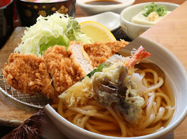 麺とかつの店　太郎　近江八幡店 分からないことは何でも教えます◎

美味しい料理を提供する為にだしやうどんを1から手作りしております。