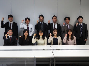 ＼私たちが一緒に働くメンバーです！／
先輩メンバーが優しくサポート！
あなたにお会いできるのを楽しみにしております！