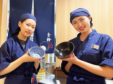 舎鈴　酒々井プレミアムアウトレット店 未経験・ブランクのある方も大歓迎★冷暖房完備のキレイなお店でサラッと快適にお仕事はじめませんか？<高校生OK／履歴書不要>