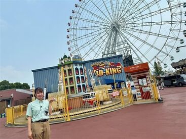 ＼笑顔でお客様をお出迎え／
乗降時やチケット受け取りなど…難しい仕事はナシ♪
一緒にわくわく楽しく過ごしましょう！