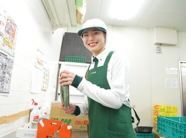 Ａ＆COOP松島店 現在のスタッフもみんな未経験からスタートしました♪先輩スタッフが側にいるから、わからないことも聞けるのも安心ポイント！