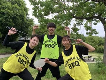 葛西臨海公園 BBQ広場／【233】 気軽にアウトドアを楽しめる人気スポット♪
東京都内×手ぶらもOK！でBBQを楽しんでもらおう◎