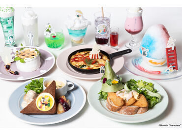 ＼他にも様々なコラボ企画が！／
数々のコラボメニューが生れるカフェです♪