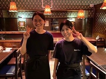 フレンドリーなスタッフばかりなので、初日から馴染めちゃいますよ♪
美味しいまかないもお楽しみに★
