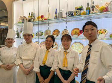 カプリチョーザイオンモール高岡店 ★未経験歓迎★
お仕事は優しい先輩が丁寧にお教えします＾＾
