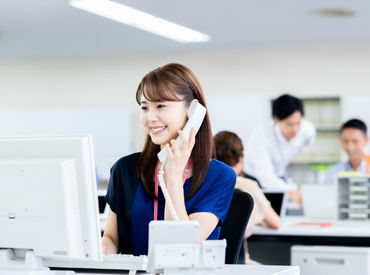 問い合わせ対応♪
電話応対しながらのPC入力はできなくて大丈夫！
研修は全7回を予定しております♪