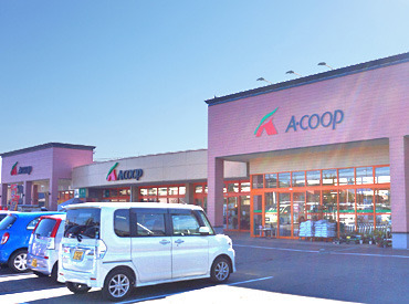 Aコープつばた店 ≪安定しておしごとができる！≫
シフト制なので、家庭やプライベートと無理なく両立できる♪