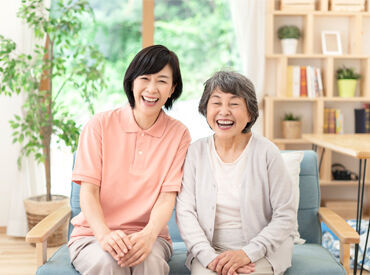 株式会社カナミックネットワーク　大阪営業所(京都エリア) 高時給で高日収☆
要介護度がそこまで高くない
入居者様が多いから、
久しぶりの復帰の方も安心です◎