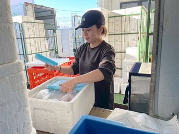 一人で運べる重さのものしか扱わないため安心してスタートできます！
男女ともに活躍いただけるお仕事です！