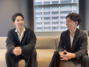 《おしゃれ自由！》
髪色・髪型・ネイル等も自由♪