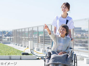 日研トータルソーシング株式会社　メディカルケア事業部　横浜オフィス/【YK】KM_MG998797（SY）[看] 向き合う・寄り添う看護をしたい方歓迎！
介護施設なので治療優先・時間第一ではなく
時間をじっくりかけた看護ができます◎