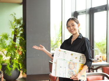 BETELNUT THAI VIETNAMESE DIMSUM（ビートルナッツタイベトナメーゼ）/ニュウマン横浜 アジアの穏やかな雰囲気に添って
かしこまり過ぎない親しみやすいサービスで
お客様を笑顔にしてきましょう。
