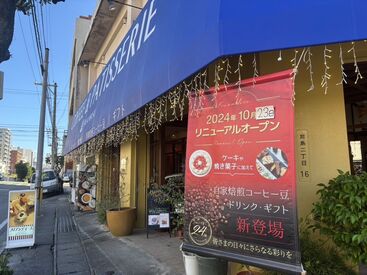 フリアンディーズ本店 ～憧れのケーキ屋さん勤務～
落ち着いた居心地の良い店内で美味しいスイーツを手作り♪
あなたのペースに合わせてお任せします◎