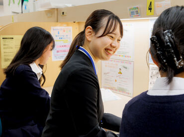 ＼大学生さんも大歓迎！／
大学生活に慣れた方も、調整しながら働けます◎