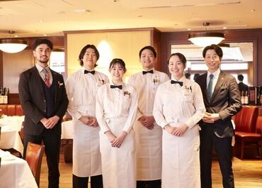ウルフギャング・ステーキハウス　六本木店　【299】 興味はあるけど迷う…自分にできるかな…
そんな方は、一度お店を見に来てください！
見学してみて、興味が湧いたら面接へ♪