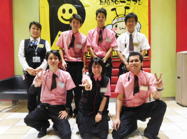初心者大歓迎！楽しい先輩、優しい上司と働きませんか？
ピータイムのゆるキャラ「ハッチー」もあなたの応募を待っています！