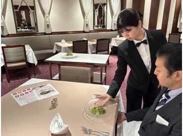 【日本橋高島屋「特別食堂」】
コーススタイルのサービスになります！