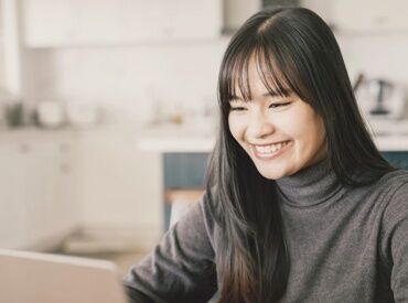 ★オンライン面接メイン★
お家にいながら登録完了♪
わざわざ登録会に来ていただく必要はありません◎
※画像はイメージ