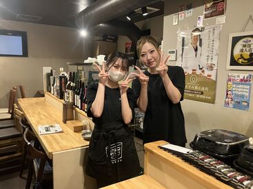 日本酒と魚 酔イ良イ 蒲田総本家 ★髪型・髪色自由！
★ピアス・ネイル・ヒゲOK！
オシャレを妥協したくない方も必見♪
自分らしく働けますよ＊