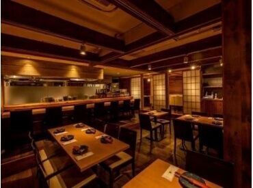 オシャレでキレイな店内が自慢♪
お客様も落ち着いた層が多くて安心！
しかも駅チカ&好立地なのが最高◎
※写真は既存店です